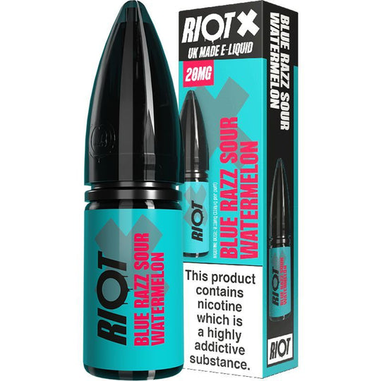 Riot X - Blue Razz Sour Watermelon Nic Salt