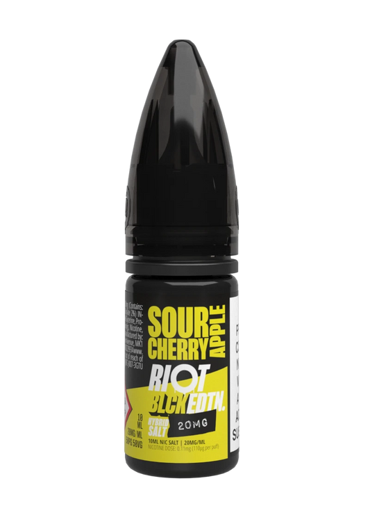 Riot Bar Edition Sour Cherry Apple Nic Salt E-Liquid (10ml)