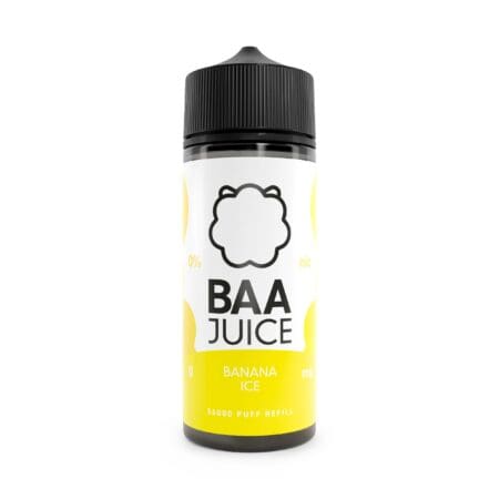 Baa Juice Banana Ice 100ml Shortfill