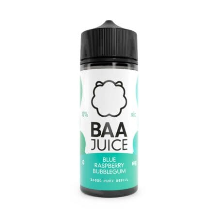 Baa Juice Blue Raspberry Bubblegum 100ml Shortfill