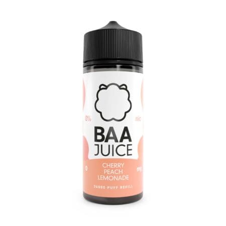 Baa Juice Cherry Peach Lemonade 100ml Shortfill