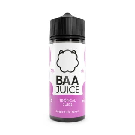 Baa Juice Tropical Juice 100ml Shortfill