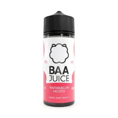 Baa Juice Watermelon Mojito 100ml Shortfill