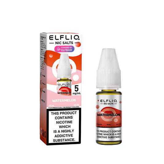 Watermelon Nic Salt By ELFLIQ – 10ml ELFLIQ nic salt e-liquid bottle