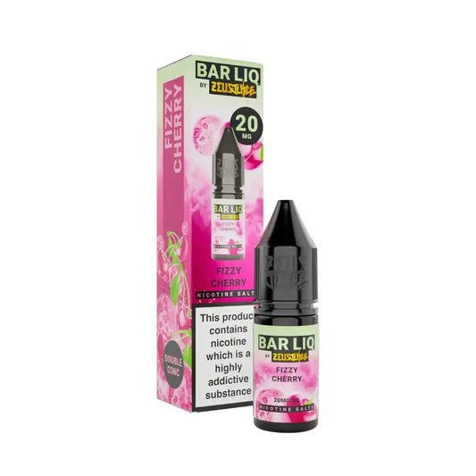 Fizzy Cherry Nic Salt By Zues Juice — 10ml Bar Liq e-liquid bottle